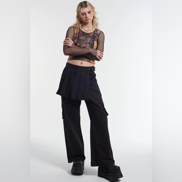 Ragged Priest Skirt-Pant - Picture 1 of 6
